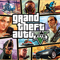 Обложка видеоигры GTA 5